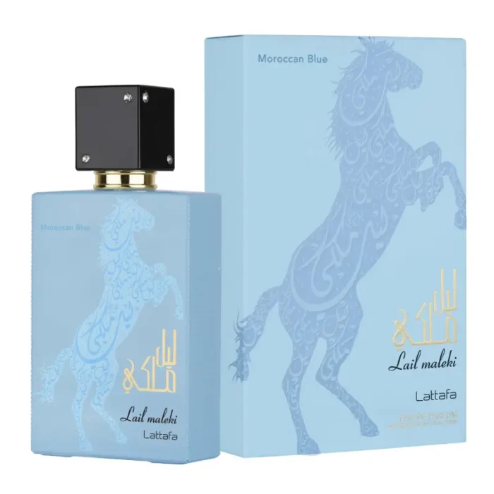lail maleki moroccan blue lattafa