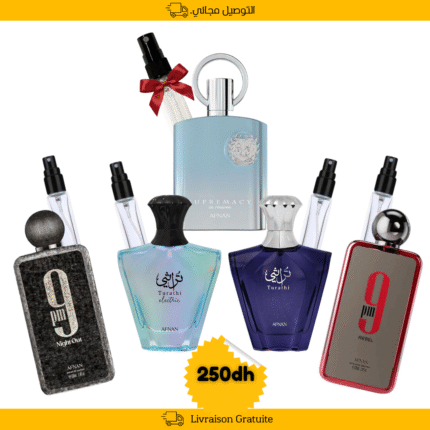 Pack 5 Decante 10+10+10+10+ 10 offert – Afnan 2